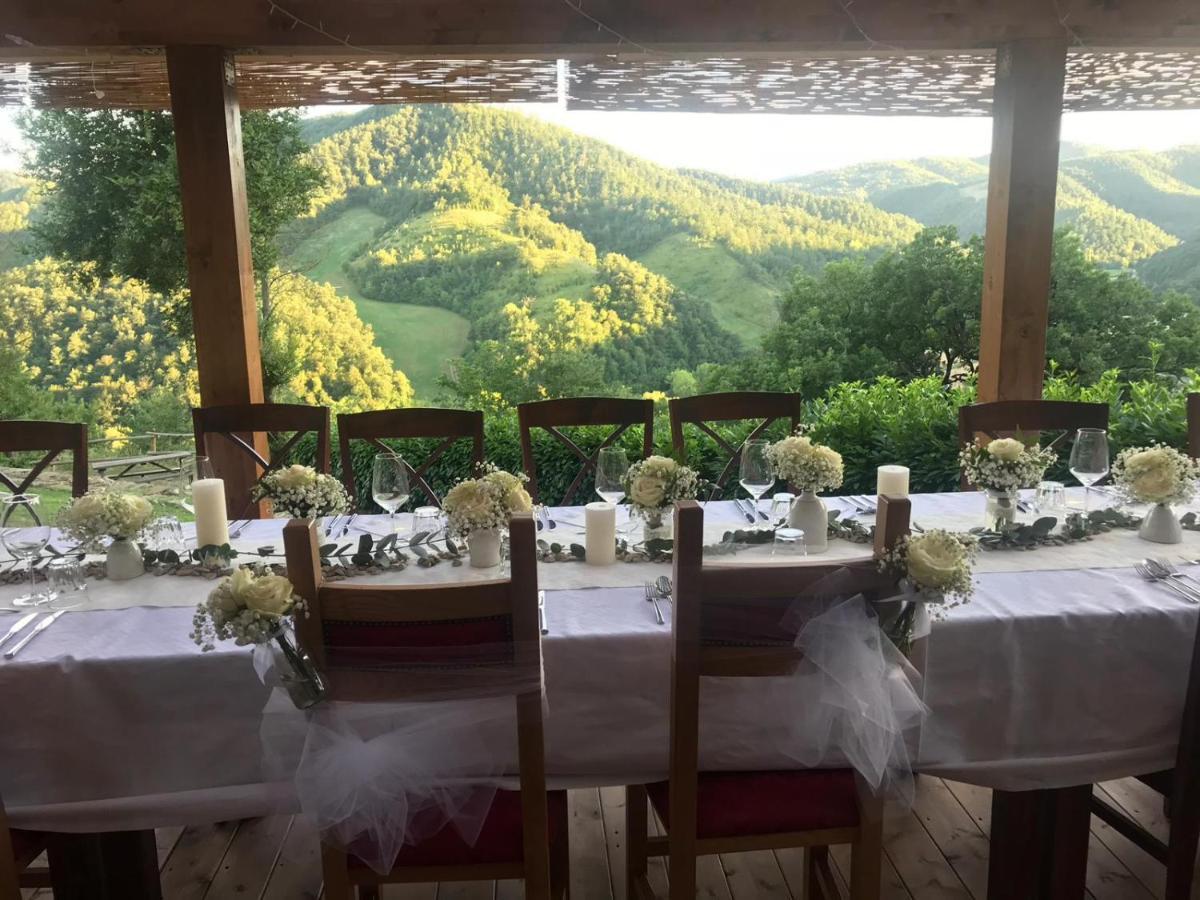 Country House Villa La Farfalla Pietralunga  Kültér fotó