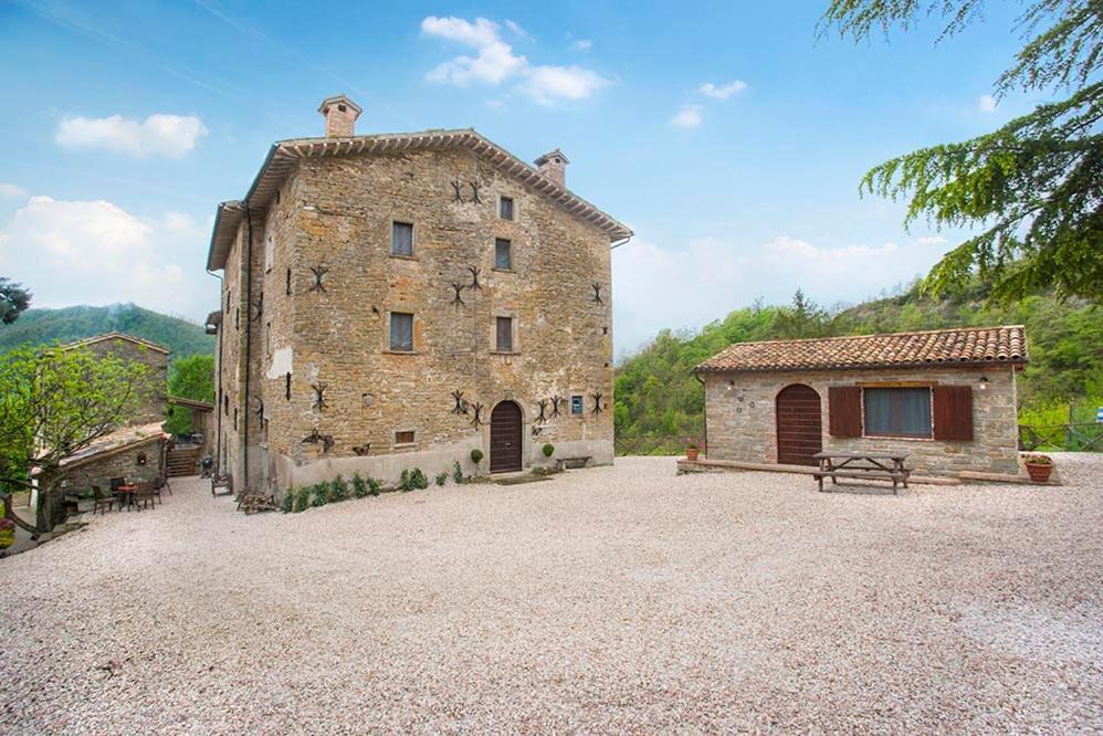 Country House Villa La Farfalla Pietralunga  Kültér fotó