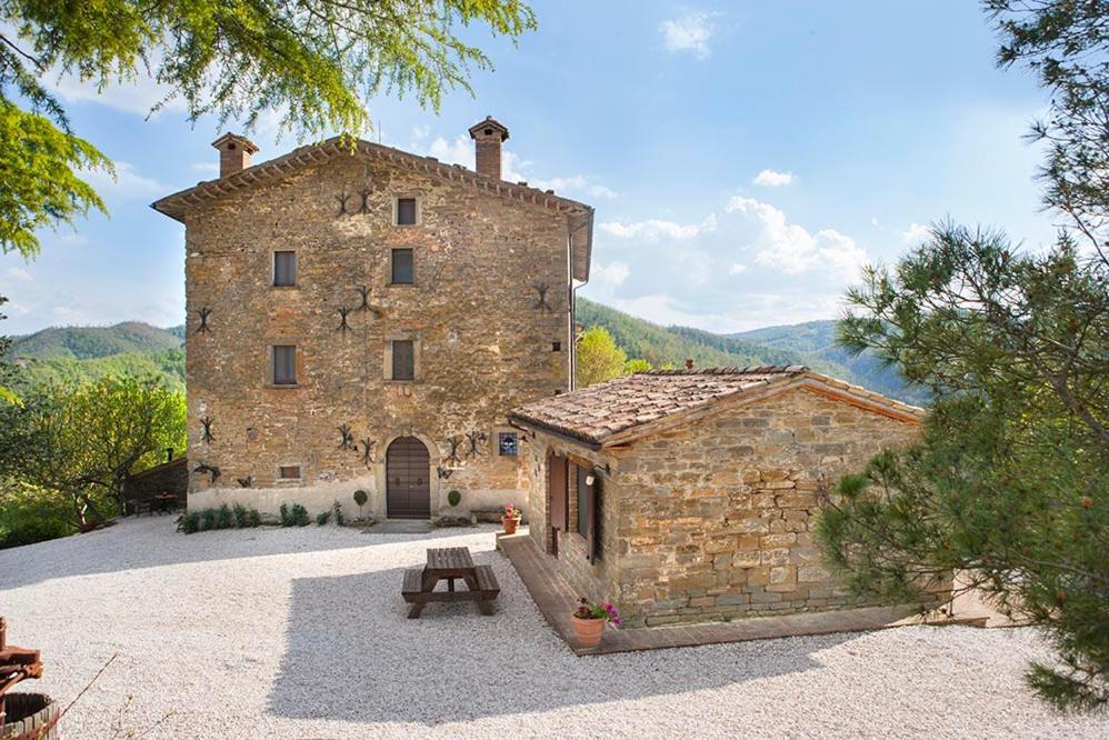 Country House Villa La Farfalla Pietralunga  Kültér fotó